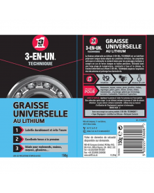 Graisse universelle, lithium, 150g - 3-EN-UN | Mongrossisteauto.com