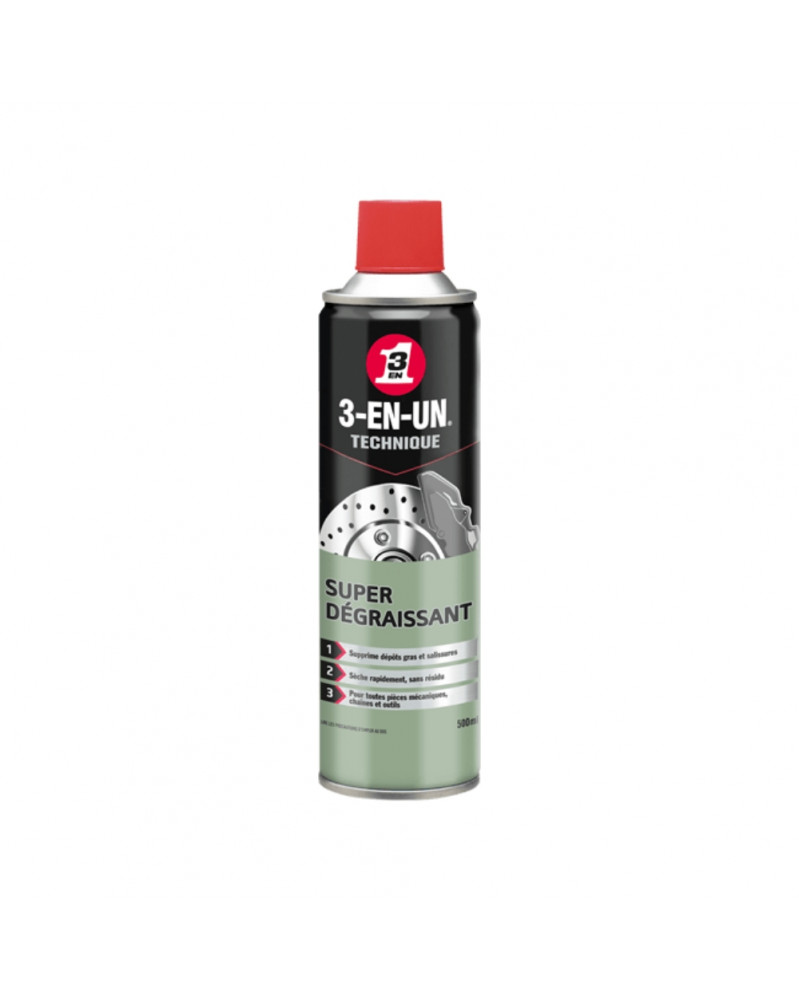 Super Dégraissant, 500 ml - 3-EN-UN | Mongrossisteauto.com