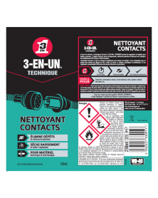 Nettoyant contact, 250 ml - 3 en 1 | Mongrossisteauto.com