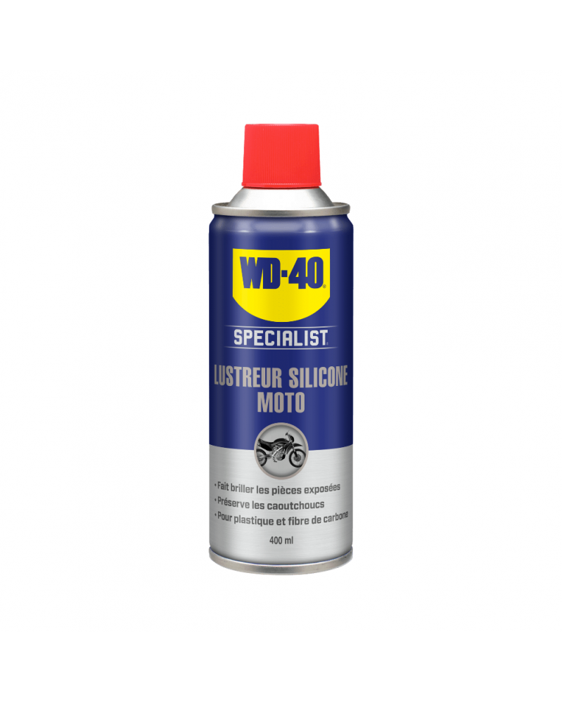 Lustreur silicone, moto, 400 ml - WD40 | Mongrossisteauto.com