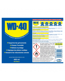 Degrippant, lubrifiant, multifonction, 400 ml - WD40 | Mongrossisteauto.com