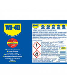 Degrippant, lubrifiant, multifonction, 250 ml - WD40 | Mongrossisteauto.com