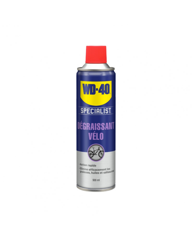 Dégraissant vélo, multifonction, Spécialist, 500ml - WD40 | Mongrossisteauto.com