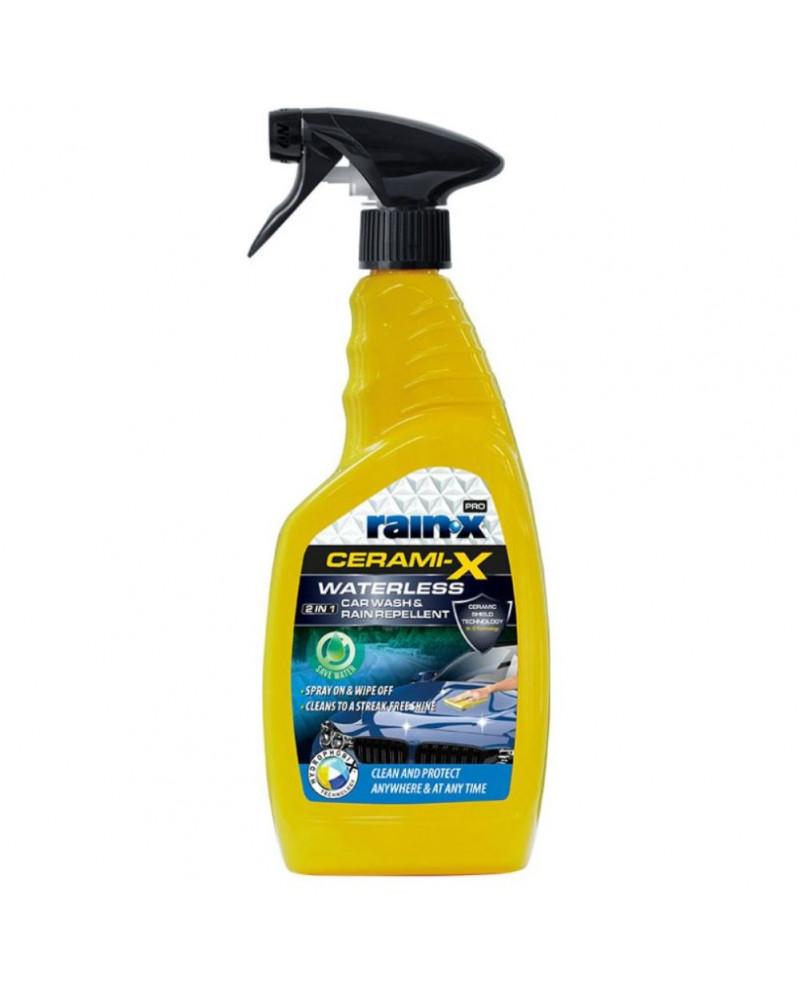 Nettoyant sans eau voiture, anti-pluie, 2en1, 750ml - Rain X | Mongrossisteauto.com