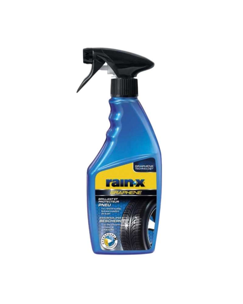 Brillant&protecteur pneus, Graphene, 500ml - Rain X | Mongrossisteauto.com