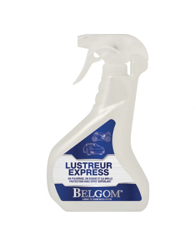 Lustreur express, voiture, moto, 500ml -Belgom | Mongrossisteauto.com