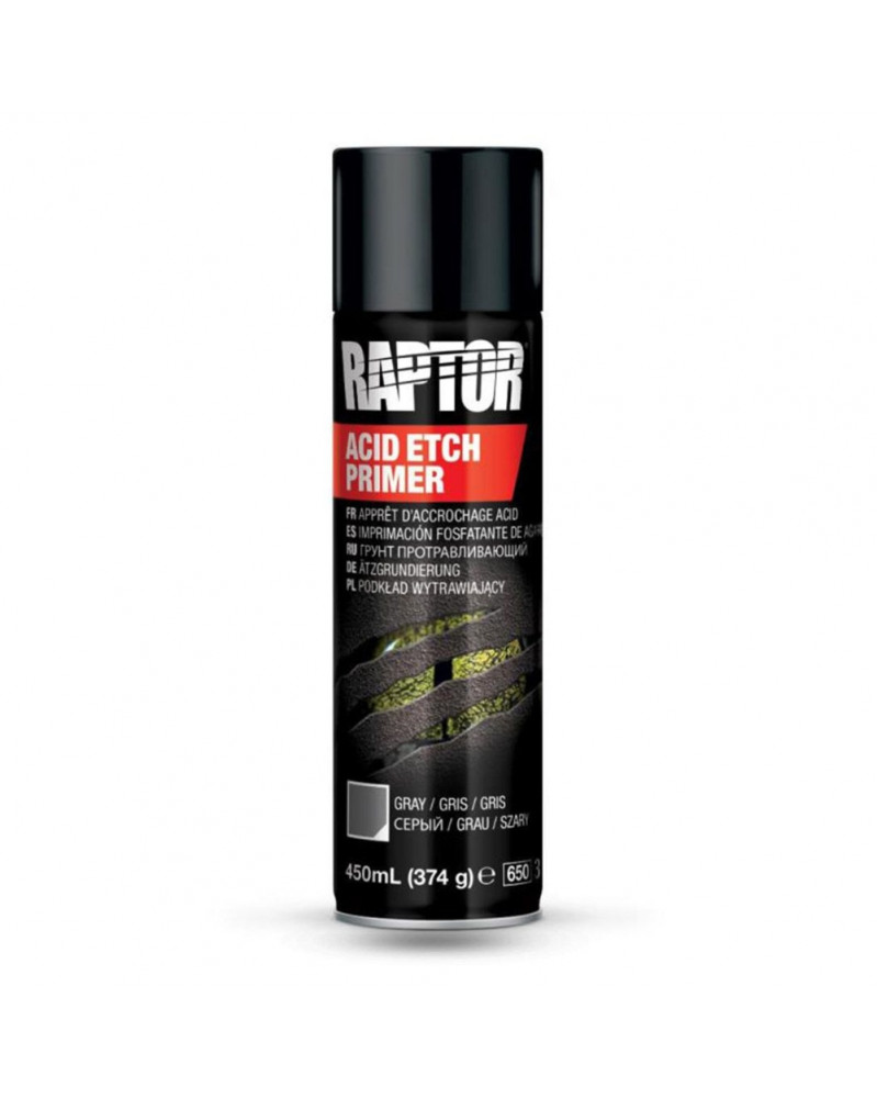 Primaire d’accrochage, peinture, 450 ml - Raptor | Mongrossisteauto.com