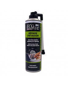 Bombe répare crevaison, 500ml - Ecotec | Mongrossisteauto.com