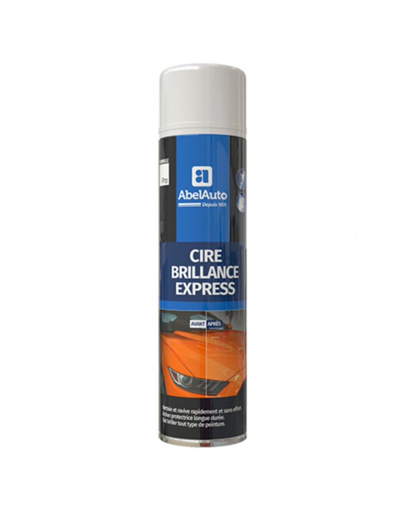 Cire voiture, brillance express, spray, 600ml - Abel Auto | Mongrossisteauto.com