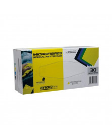 Microfibre, spéciale lustrage, jaune, x30 - Dialann