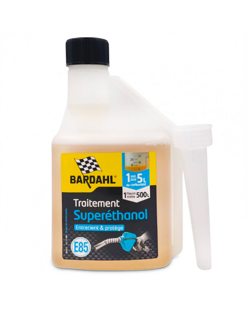 Traitement Superéthanol (E85), 500ml - Bardahl | Mongrossisteauto.com