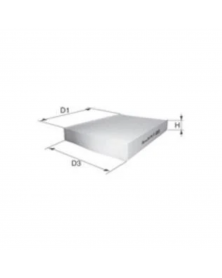 Filtre, air de l'habitacle MECAFILTER EKR7393 adaptable FORD | Mongrossisteauto.com