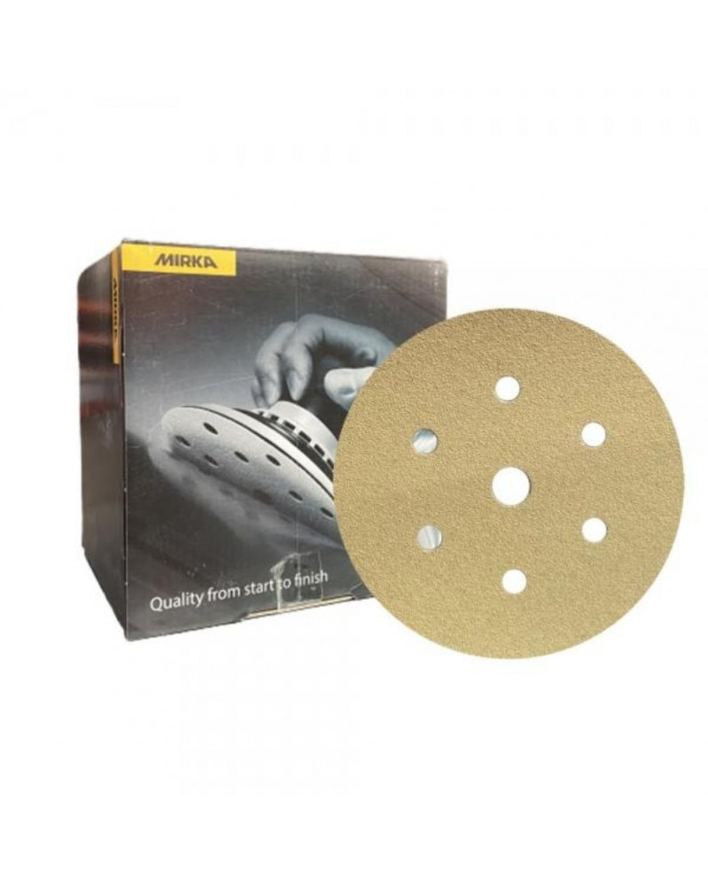 Disque abrasif, velcro, 200 mm, 50 pièces - Dialann | Mongrossisteauto.com