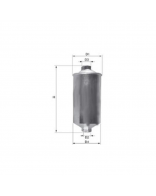 Filtre à carburant MECAFILTER ELE6030 adaptable PSA | Mongrossisteauto.com