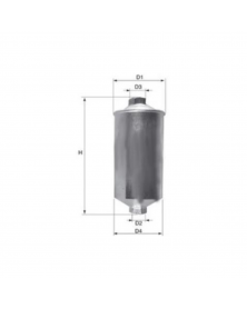 Filtre à carburant MECAFILTER ELE6012 adaptable PSA RENAULT | Mongrossisteauto.com