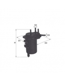 Filtre à carburant MECAFILTER ELG5298 adaptable RENAULT | Mongrossisteauto.com