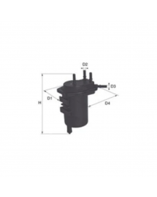 Filtre à carburant MECAFILTER ELG5302 adaptable RENAULT | Mongrossisteauto.com