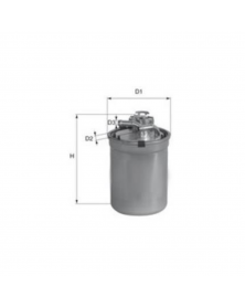 Filtre à carburant MECAFILTER ELG5330 adaptable VAG | Mongrossisteauto.com