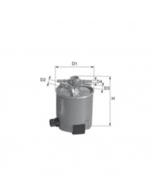 Filtre à carburant MECAFILTER ELG5345 adaptable RENAULT | Mongrossisteauto.com