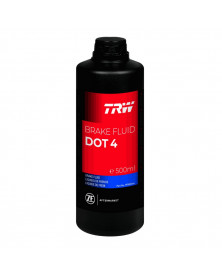 Liquide de frein, DOT 4, 500 ml - TRW  | Mongrossisteauto.com