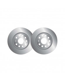 Lot de 2 disques de frein MGA D2159 adaptable AUDI SKODA | Mongrossisteauto.com