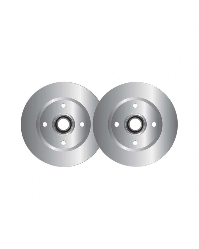 Lot de 2 disques de frein MGA D2154R adaptable CITROËN OPEL | Mongrossisteauto.com