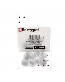 Agrafe de Moulure, Ceinture de Caisse, 8,5 mm, 15 pcs - Restagraf | Mongrossisteauto.com