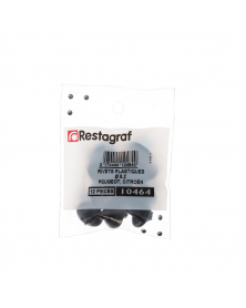 Rivet plastique, pare boue et carter d’aile, ø8.2 mm, x12 - Restagraf | Mongrossisteauto.com