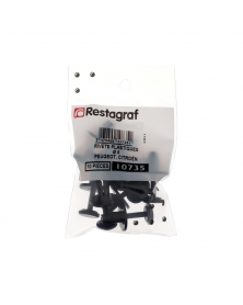 Rivet plastique, pare boue et carter d’aile, ø8 mm, x10 - Restagraf | Mongrossisteauto.com