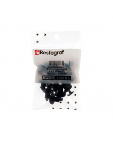 Rivet plastique, bouclier, ø8.2 mm à 8.4 mm, x12 - Restagraf | Mongrossisteauto.com