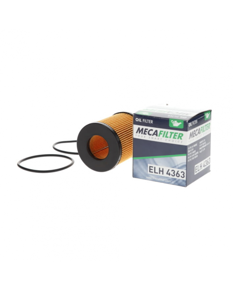 Filtre à huile MECAFILTER ELH4363 adaptable PSA | Mongrossisteauto.com