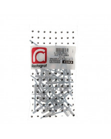 Rivet, tête large, aluminium 4,8 x 16 mm, 48 pcs - Restagraf | Mongrossisteauto.com