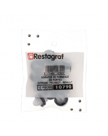 Agrafe panneau de porte, ø8.2 mm, 12pcs - Restagraf | Mongrossisteauto.com