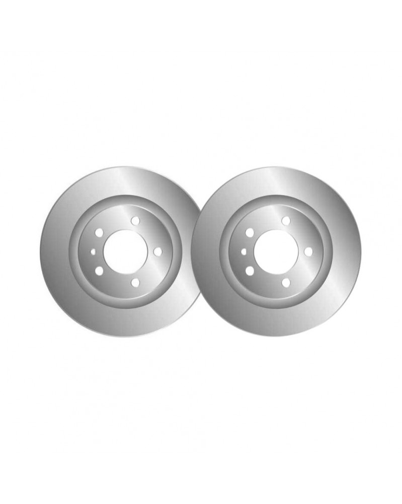 Lot de 2 disques de frein MGA D1758 adaptable OPEL VAUXHALL | Mongrossisteauto.com