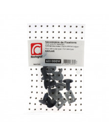 Kit de fixations, carénage sous moteur, KADJAR, 16 pcs - Restagraf | Mongrossisteauto.com