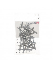 Rivet tete large, haut-parleur, ø4,8 x 17 mm, 20pcs - Restagraf | Mongrossisteauto.com