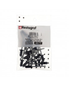 Rivet carrosserie, ø6,4 x 12 mm, 20pcs - Restagraf | Mongrossisteauto.com