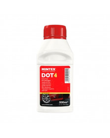 Liquide de frein, DOT4 500L - Mintex | Mongrossisteauto.com