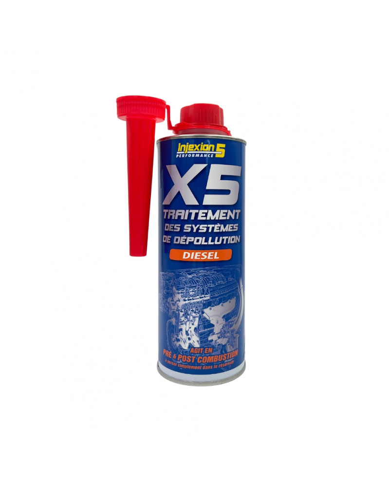 Traitement système anti pollution, diesel, 500ml - Injexion 5 | Mongrossisteauto.com