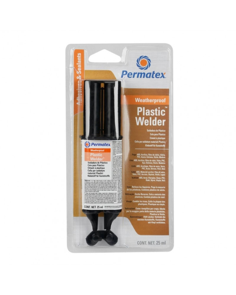 Colle epoxy, plastique,  25ml - Permatex  | Mongrossisteauto.com