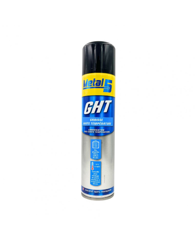 Graisse haute température, lubrifiant - 400ml - Metal 5 | Mongrossisteauto.com