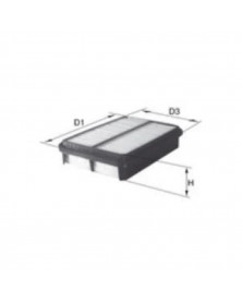 Filtre à air MECAFILTER ELP9567 adaptable LEXUS TOYOTA | Mongrossisteauto.com