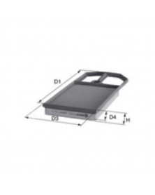 Filtre à air MECAFILTER ELP9079 adaptable VAG | Mongrossisteauto.com