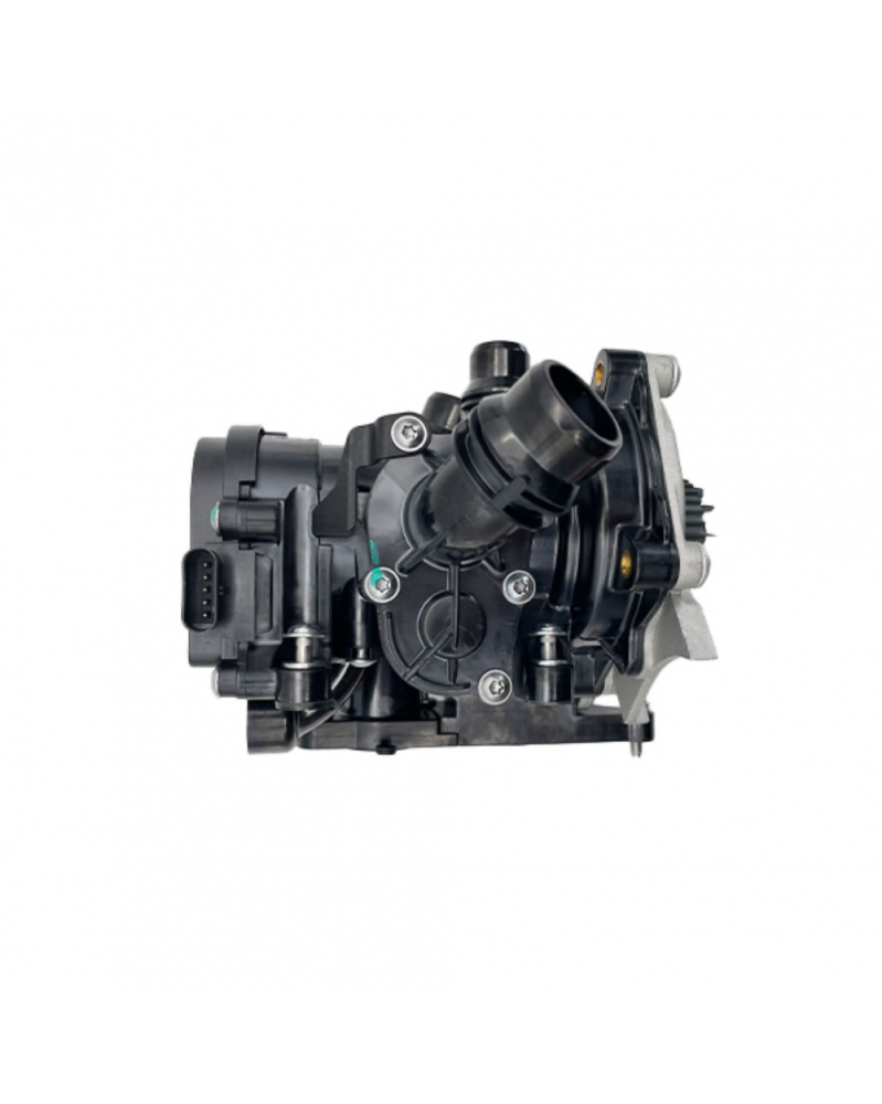 Boîtier De Thermostat 3RG Référence 80363 - Compatible Ford Fiesta, Focus, Transit, C-Max - Avec Joint D'étanchéité, Température 92°C
