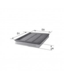 Filtre à air MECAFILTER ELP9394 adaptable VW | Mongrossisteauto.com