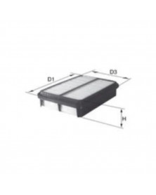 Filtre à air MECAFILTER ELP9264 adaptable CHEVROLET DAEWOO | Mongrossisteauto.com