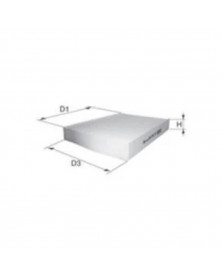 Filtre, air de l'habitacle MECAFILTER JKR7201 adaptable MERCEDES-BENZ | Mongrossisteauto.com