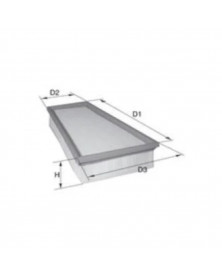 Filtre à air MECAFILTER ELP3966 adaptable PSA | Mongrossisteauto.com