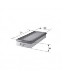 Filtre à air MECAFILTER ELP9606 adaptable FORD | Mongrossisteauto.com