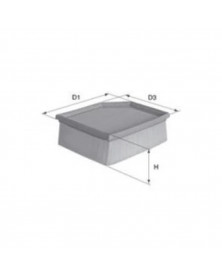 Filtre à air MECAFILTER ELP9604 adaptable BMW TOYOTA | Mongrossisteauto.com